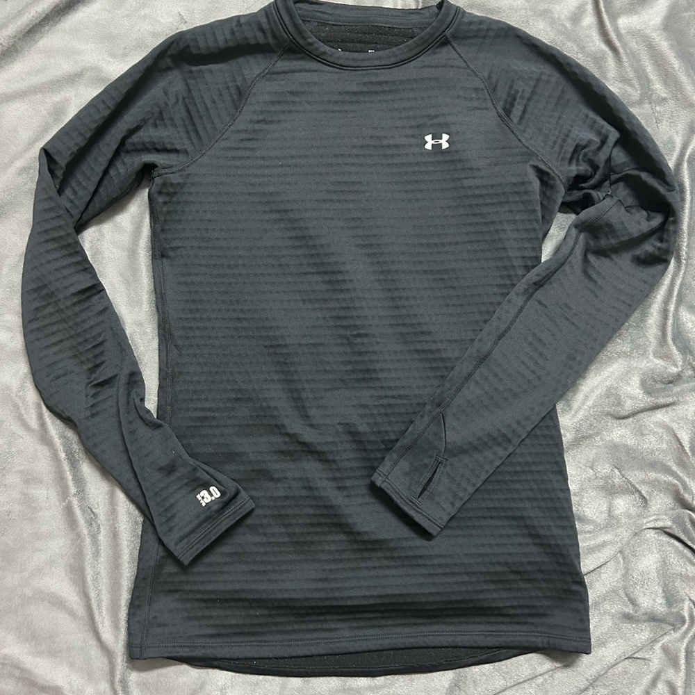 Under Armour Black ColdGear Fitted Top